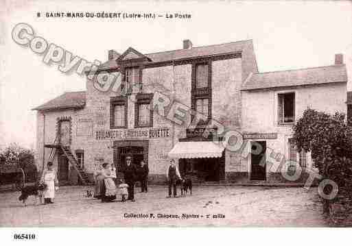 Ville de SAINTMARSDUDESERT, carte postale ancienne