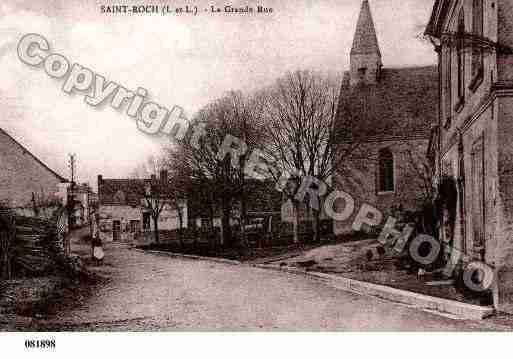 Ville de SAINTROCH, carte postale ancienne