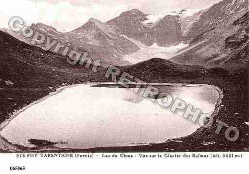 Ville de SAINTEFOYTARENTAISE, carte postale ancienne