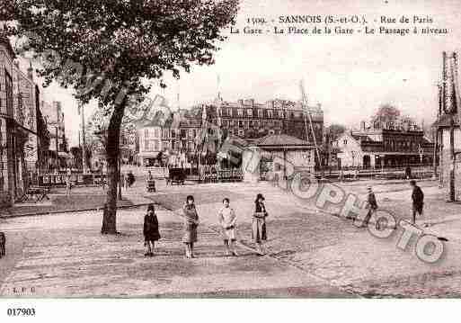 Ville de SANNOIS, carte postale ancienne