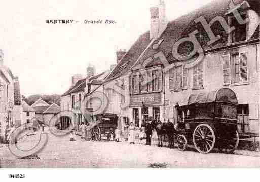 Ville de SANTENY, carte postale ancienne