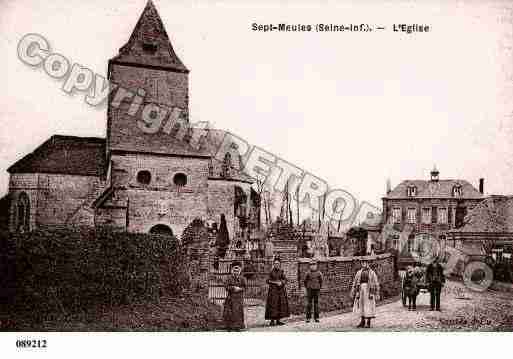 Ville de SEPTMEULES, carte postale ancienne Ville de SEPTMEULES, carte postale ancienne