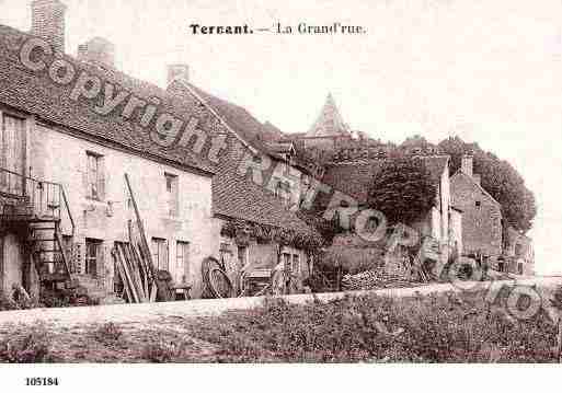 Ville de TERNANT, carte postale ancienne