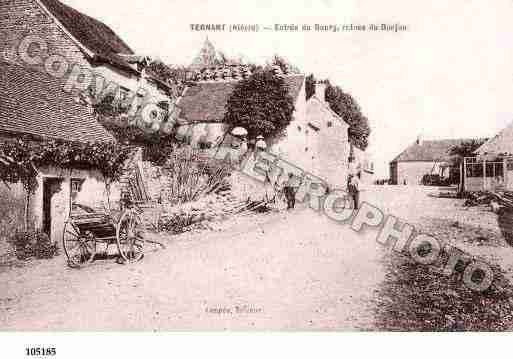 Ville de TERNANT, carte postale ancienne