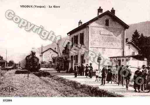 Ville de VECOUX, carte postale ancienne