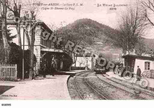 Ville de VOREY, carte postale ancienne