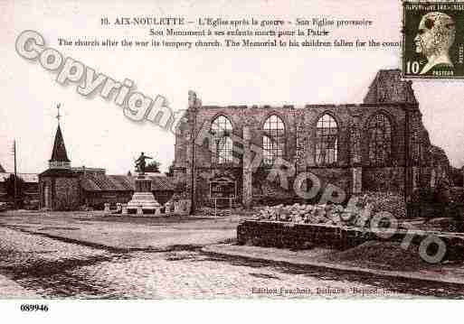 Ville de AIXNOULETTE, carte postale ancienne