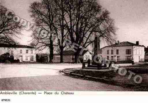 Ville de AMBLEVILLE, carte postale ancienne Ville de AMBLEVILLE, carte postale ancienne