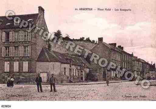 Ville de ARGENTAN, carte postale ancienne