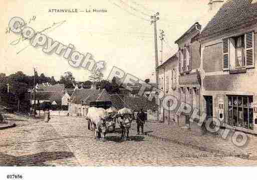 Ville de ATTAINVILLE, carte postale ancienne