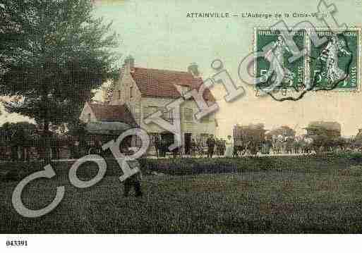 Ville de ATTAINVILLE, carte postale ancienne