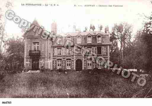 Ville de AUFFAY, carte postale ancienne