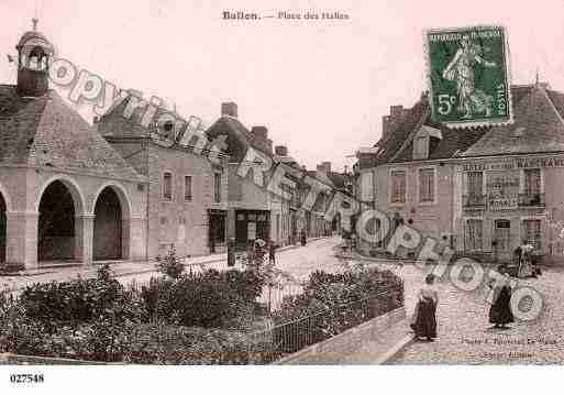 Ville de BALLON, carte postale ancienne