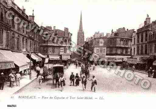 Ville de BORDEAUX, carte postale ancienne