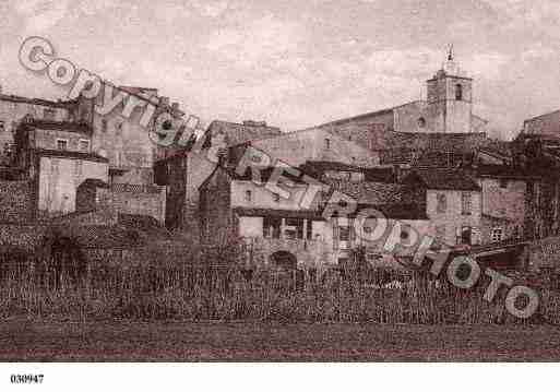 Ville de BRAS, carte postale ancienne