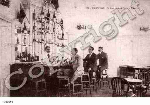 Ville de CABOURG, carte postale ancienne