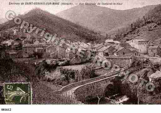 Ville de CASTANETLEHAUT, carte postale ancienne