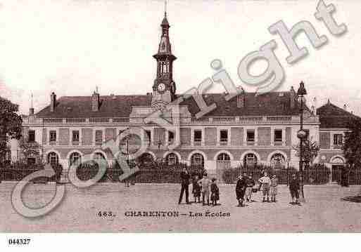 Ville de CHARENTONLEPONT, carte postale ancienne Ville de CHARENTONLEPONT, carte postale ancienne