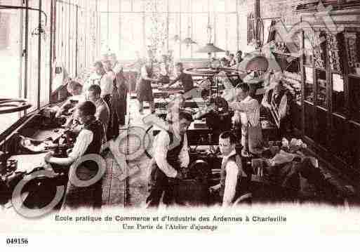 Ville de CHARLEVILLEMEZIERES, carte postale ancienne