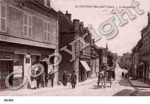 Ville de CHATEAUMEILLANT, carte postale ancienne