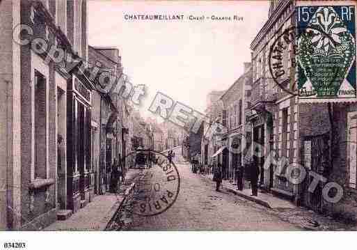 Ville de CHATEAUMEILLANT, carte postale ancienne