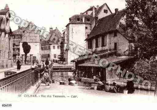 Ville de COLMAR, carte postale ancienne