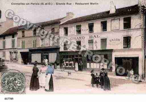 Ville de CORMEILLESENPARISIS, carte postale ancienne Ville de CORMEILLESENPARISIS, carte postale ancienne