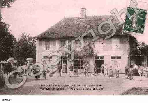 Ville de DAMPIERRE, carte postale ancienne