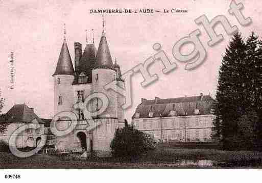 Ville de DAMPIERRE, carte postale ancienne