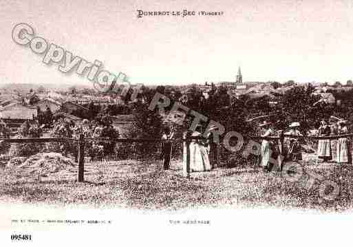 Ville de DOMBROTLESEC, carte postale ancienne