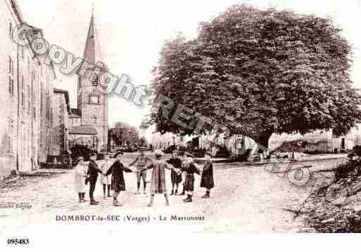 Ville de DOMBROTLESEC, carte postale ancienne