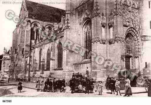 Ville de DREUX, carte postale ancienne