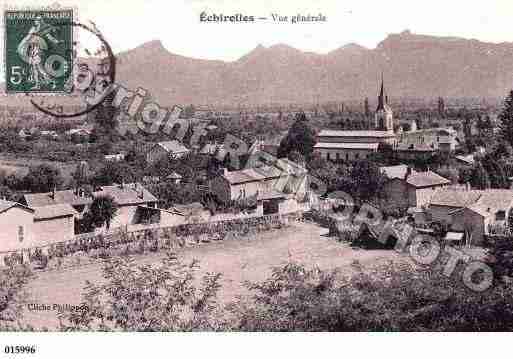 Ville de ECHIROLLES, carte postale ancienne