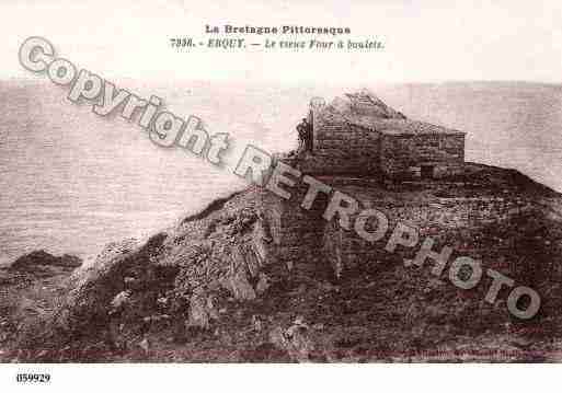 Ville de ERQUY, carte postale ancienne