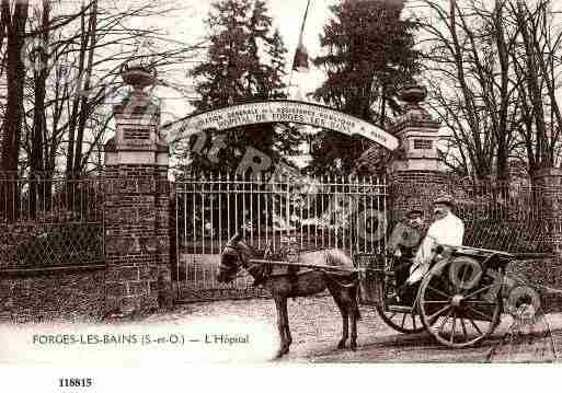 Ville de FORGESLESBAINS, carte postale ancienne