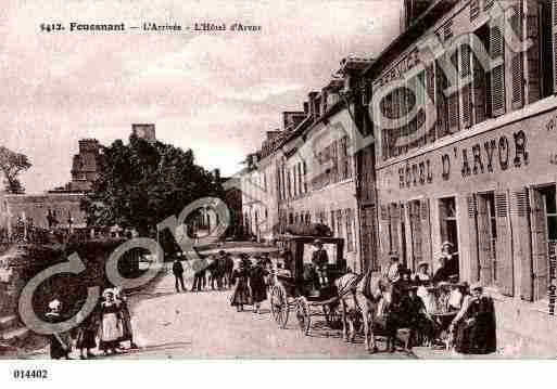 Ville de FOUESNANT, carte postale ancienne