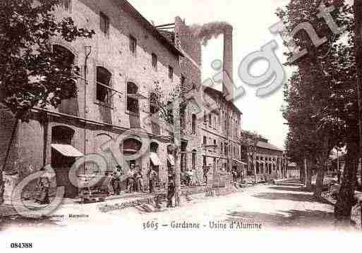 Ville de GARDANNE, carte postale ancienne