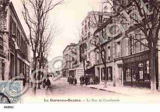 Ville de GARENNECOLOMBES(LA), carte postale ancienne