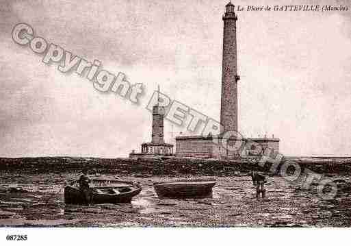 Ville de GATTEVILLELEPHARE, carte postale ancienne