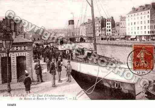 Ville de HAVRE(LE), carte postale ancienne