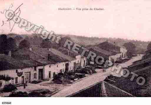Ville de HUDIVILLER, carte postale ancienne