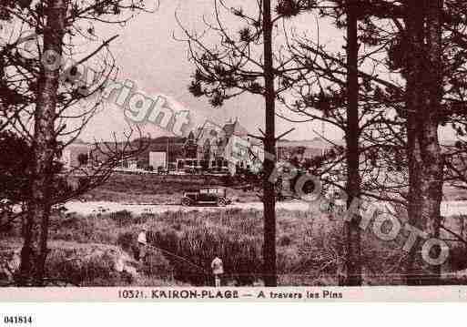 Ville de KAIRON, carte postale ancienne