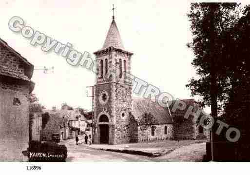 Ville de KAIRON, carte postale ancienne