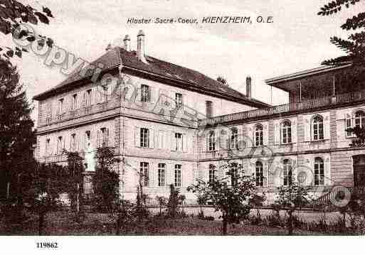 Ville de KIENTZHEIM, carte postale ancienne