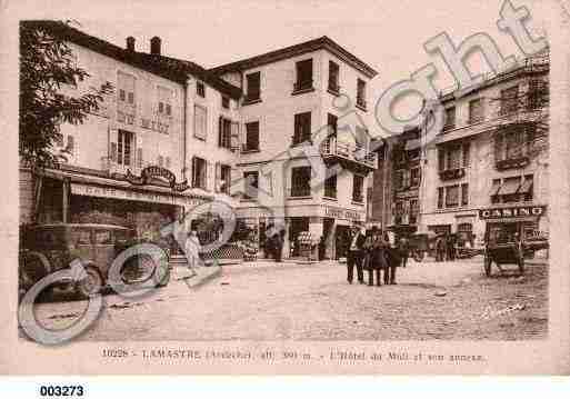 Ville de LAMASTRE, carte postale ancienne