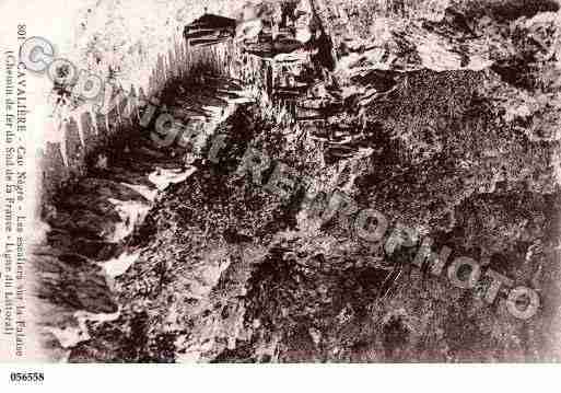 Ville de LAVANDOU(LE), carte postale ancienne