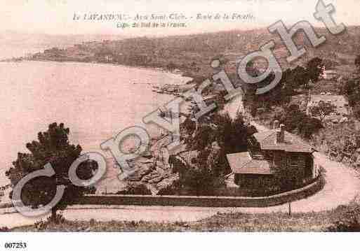 Ville de LAVANDOU(LE), carte postale ancienne