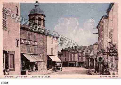 Ville de LEMPDES, carte postale ancienne