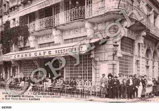 Ville de LORIENT, carte postale ancienne