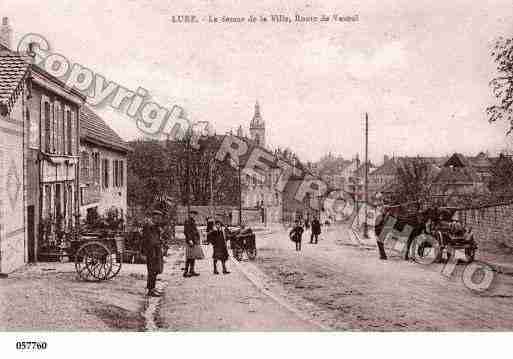 Ville de LURE, carte postale ancienne